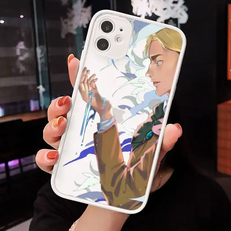 

Anime Attack on Titan Phone Cases Matte For iPhone 12 Mini 11 Pro XR XS Max 7 8 Plus X Hard PC Back Cover