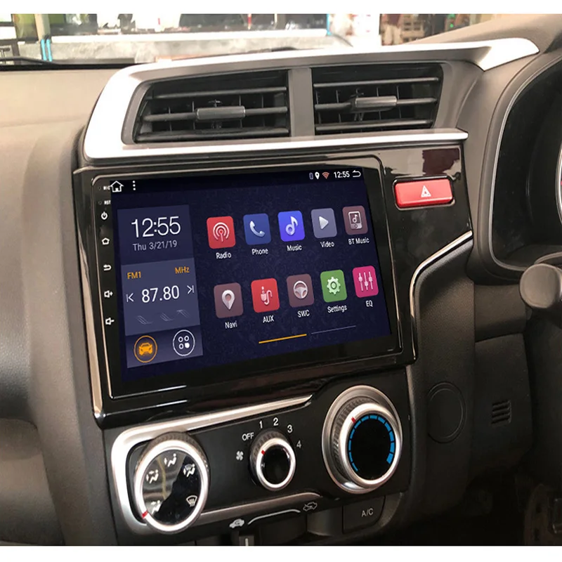 Автомобильный мультимедийный видеоплеер android для Honda FIT 2014 - 2018 RHD автомобильное