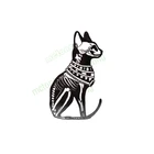 Классическая Татуировка с изображением Древнего Египта Bast Bastet cat, татуировка для рук, татуаж тела, водостойкая Временная фонарик, наклейка faketattoo, маленькая татуировка