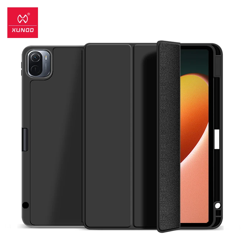 

Чехол для Xiaomi Pad 5 Pad 5 Pro Xundd, чехол-книжка для планшета с подушкой безопасности и слотом для карандашей, чехол для Xiaomi Mi Pad 5 Pro, чехол-подставка т...
