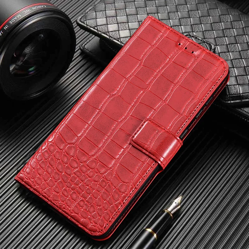 Роскошный чехол книжка для TP Link Neffos Y7 C7 TP910A TP910C кошелек с текстурой крокодила