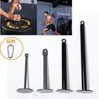 Штанга для тренажерного зала сделай сам, штанга с нагрузочным штифтом, система кабельных насадок, тяжелая подъемная пластина, кронштейн для домашней силовой тренировки