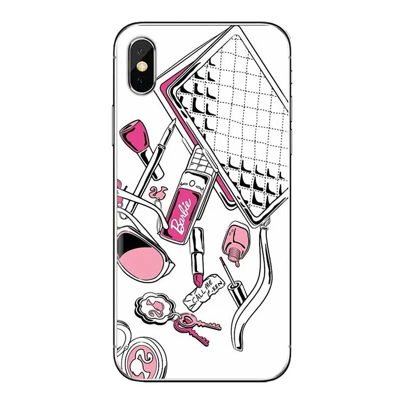 Tools Lipstick Beauty Girl Makeup Set Transparent TPU Housing For Huawei Mate Honor 4C 5C 5X 6X 7 7A 7C 8 9 10 8C 8X 20 Lite Pro | Мобильные
