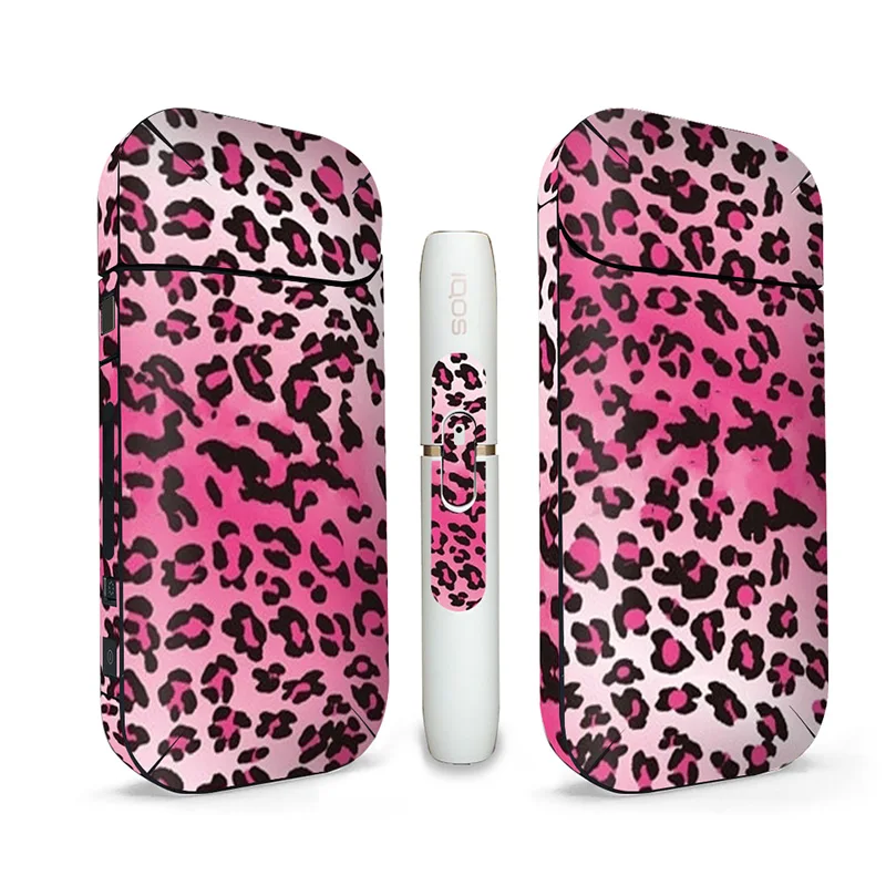 2 шт./лот однотонный дизайн для IQOS Skin 4 plus универсальная наклейка на электронную