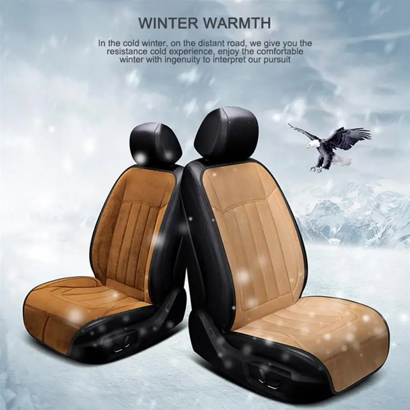 12-24v Heated Car Seat Cushion Cover Heater Warmer Winter Household Cardriver | Автомобили и мотоциклы
