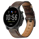 Ремешок для часов Fossil Sport 43 ммQ Explorist HR Gen4, 22 мм, кожаный