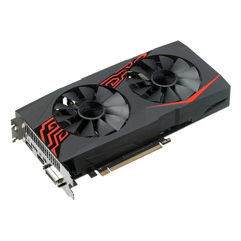 Original ASUS RX 570 4GB Video Card GPU Radeon RX570 Graphics Cards AMD Computer Game Screen Map 580 560 550 VGA Videocard | Компьютеры и