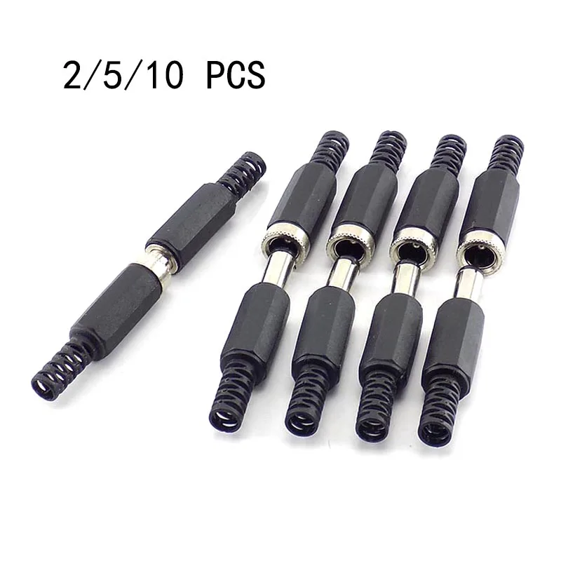 2/5/10 шт DC Мощность разъем адаптер мужчина гнездовой CCTV Камера безопасности