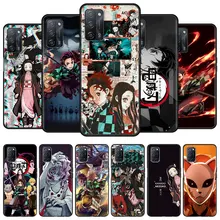 Demon Slayer Kimetsu No Yaiba Phone Case for Oppo A53 A9 2020 A52 A93 Find X2 Lite X3 Reno 3 4 Pro 5G Ace A55 A94 A74 Cover