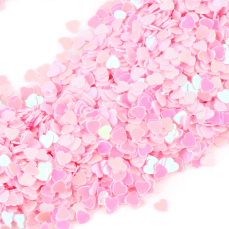 

50g/Packi Confetti Party Decoration Mini Sprinkles Heart Pink Glitter Heart Wedding Confetti Decor Bridal Party Supplies