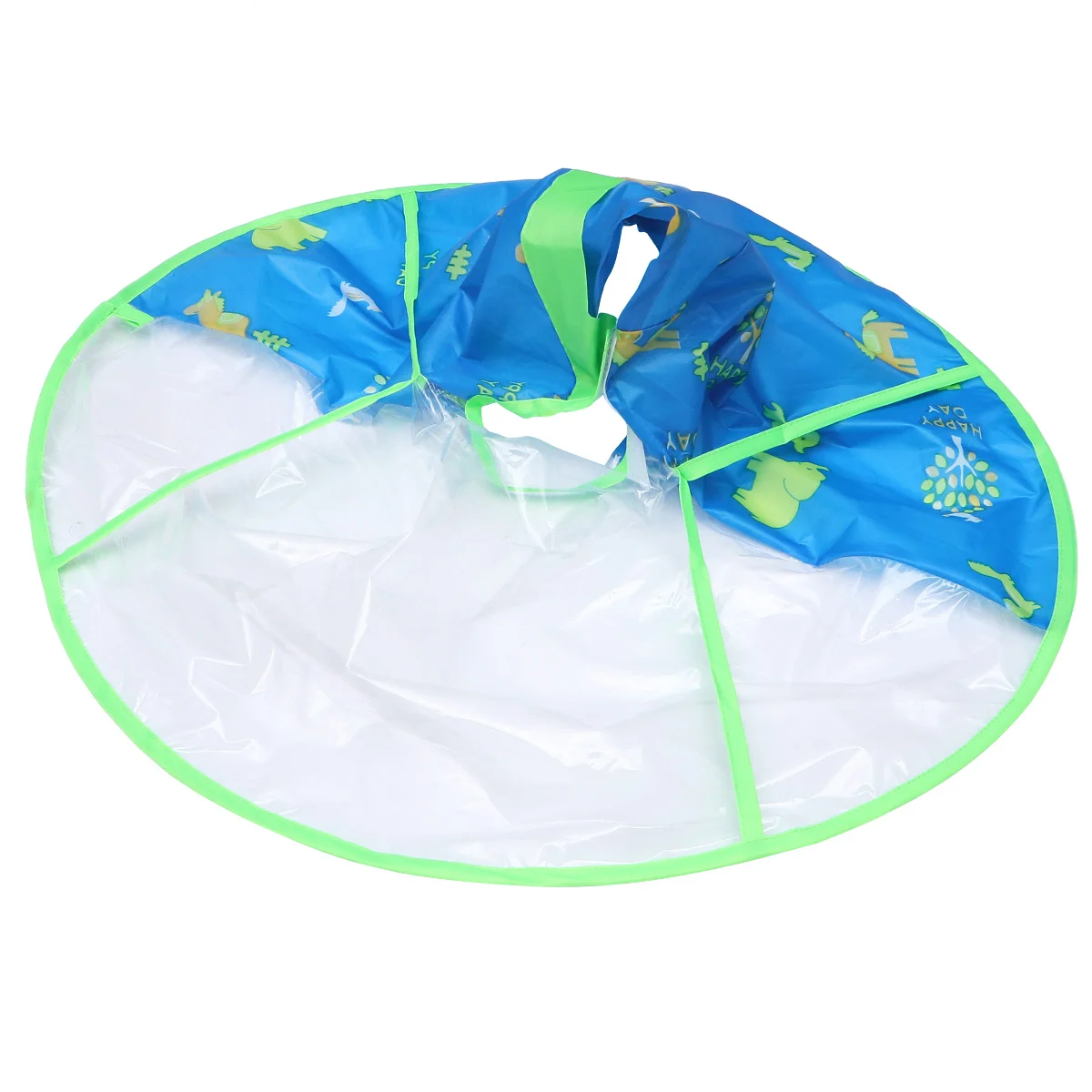 

Мультяшная накидка для стрижки волос, прозрачный фартук для стрижки, детский аксессуар для укладки волос, накидка для парикмахерской (с жив...