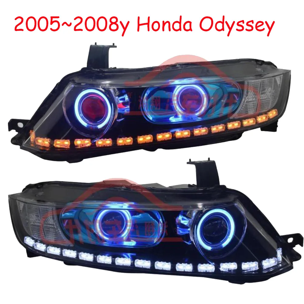 

Автомобильный головной свет bupmer для Honda Odyssey головсветильник 2005 ~ 2008y автомобильные аксессуары hid ксеноновая лампа противотуманная для Odyssey Головной фонарь