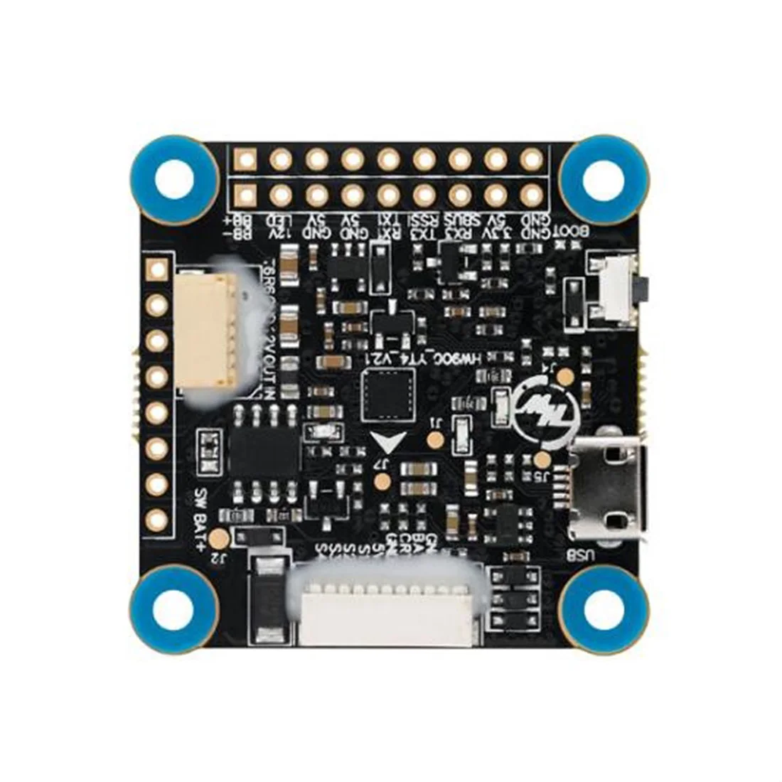 Hobbywing Модернизированный XRotor Micro 60A 4в1 BLHeli32 6S ESC с XRotor Micro Полетный контроллер F4 G2 для FPV гоночный Дрон Quadcopt