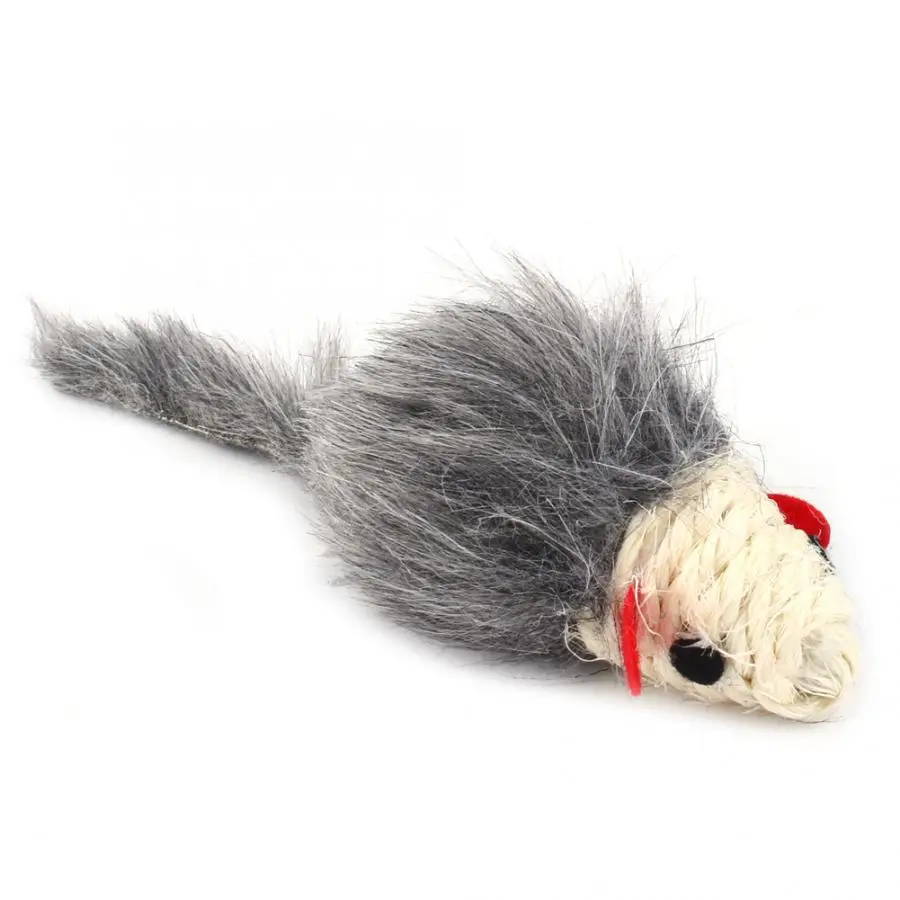 High Quality Pet Cat Toy Mouse Shape Fur Rabbit Mouse Cat Toy Catnip Pet Toys Best Gift cat supplies