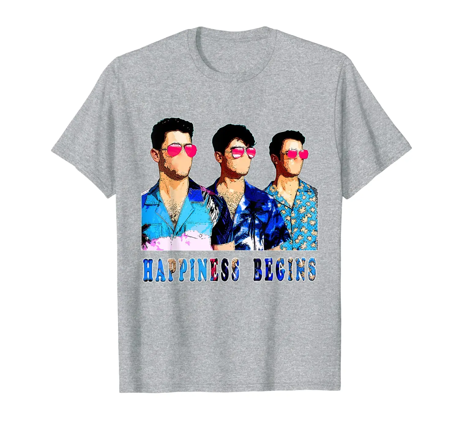 

Футболка с веселым подарком на концерт Jonas Tour 2019