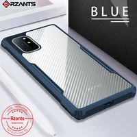 for oneplus 8t case carbon fiber acrylic pctpu shockproof airbags armor back cover case for one plus 8t %d1%87%d0%b5%d1%85%d0%be%d0%bb rzants