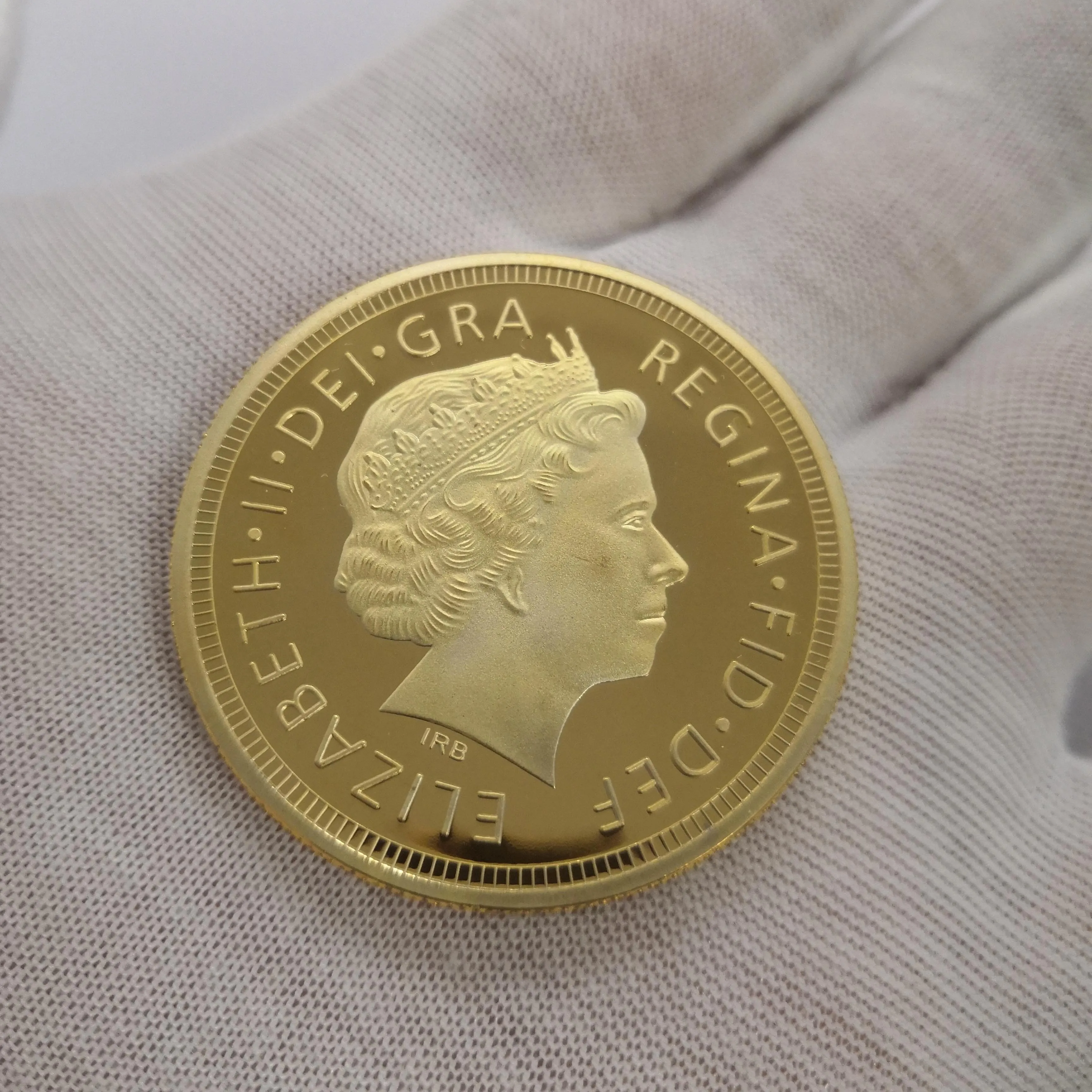 2020 год мыши красочная Золотая монета 1 унция Элизабет крыса памятные монеты 40*3 мм