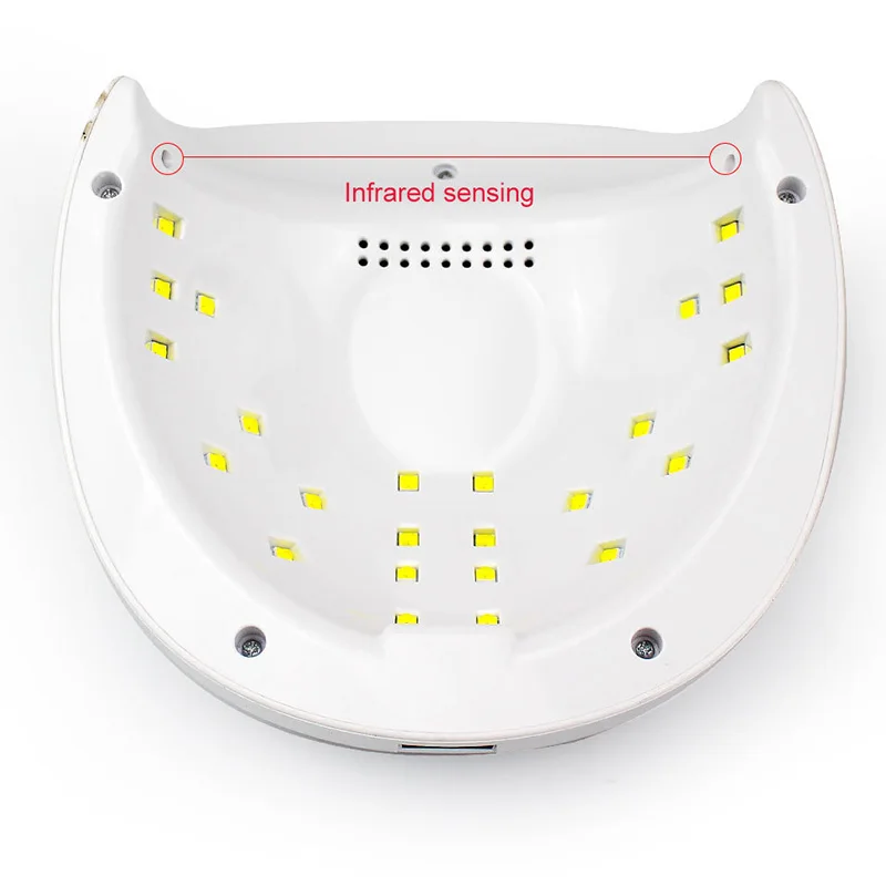Солнечная 4S УФ лампа для ногтей 52 Вт гель дизайна металлический Сушилка