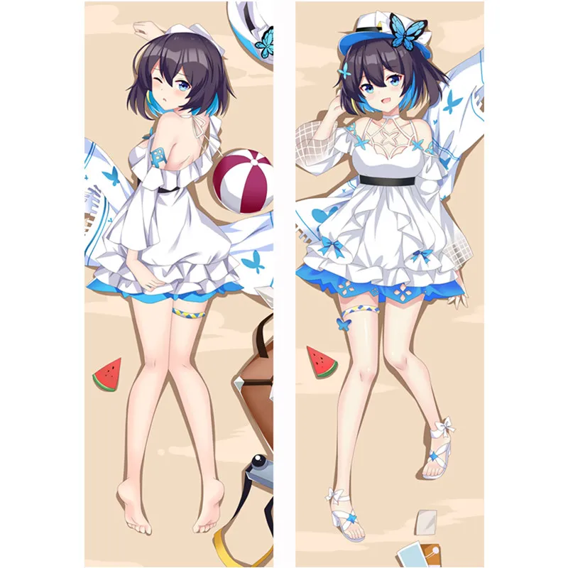 

50x150CM Anime Honkai Impact 3rd Pillow Covers Kaslanna 01 Dakimakura Case 3D Double-sided Bedding Hugging Body Pillowcase 2WAY