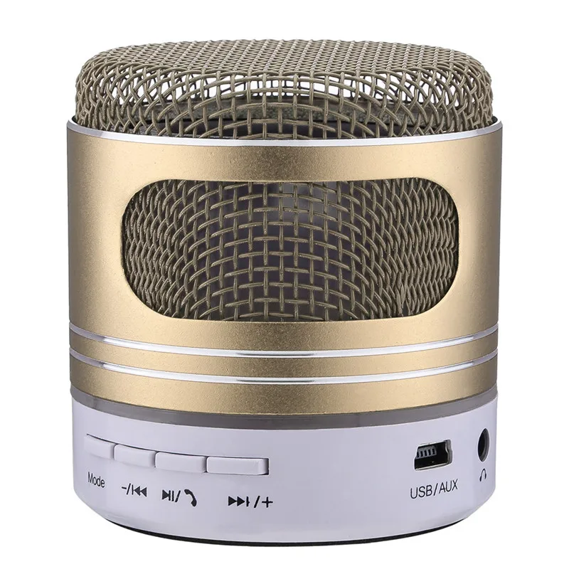 Мини Bluetooth динамик Led портативный беспроводной плеер USB светодиодный светильник