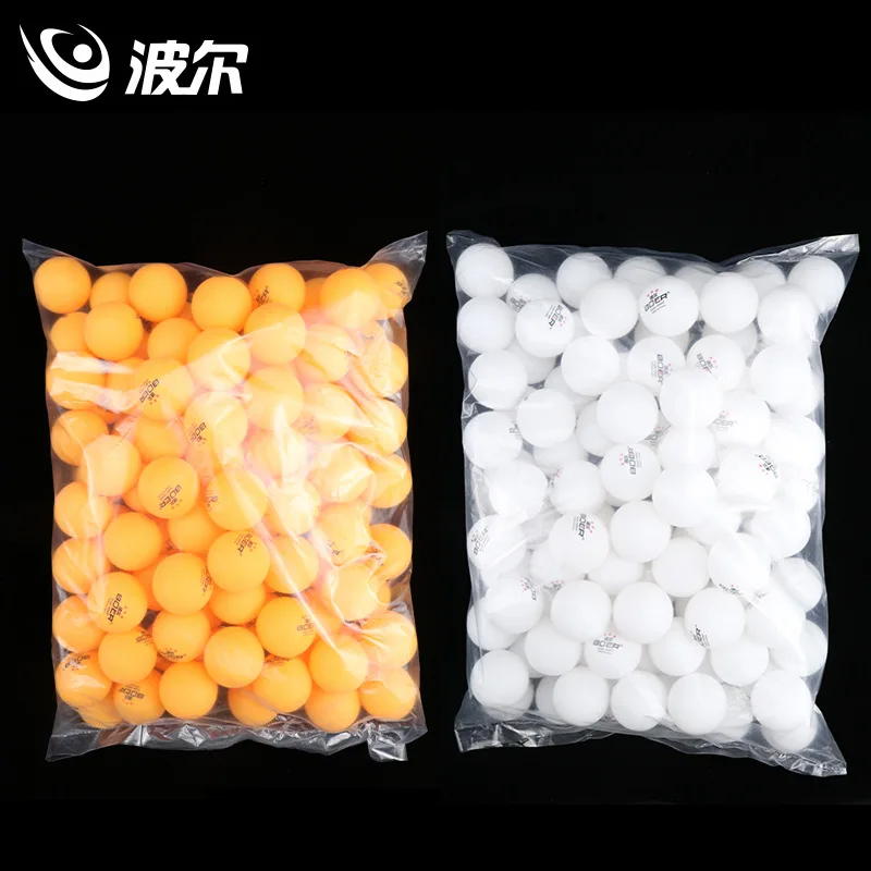BOER One pack 100 шт Настольные трехзвездочные теннисные шарики бесшовные ABS 40+ шарики пластиковые шарики для пинг-понга прочные высокоэластичные прочные