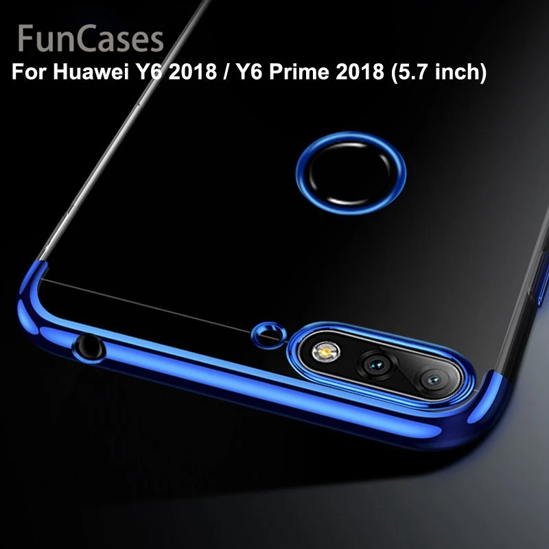 Huawei Y6 Prime 2018 чехол Роскошный силиконовый мягкий для Y6Prime задняя крышка чехлы