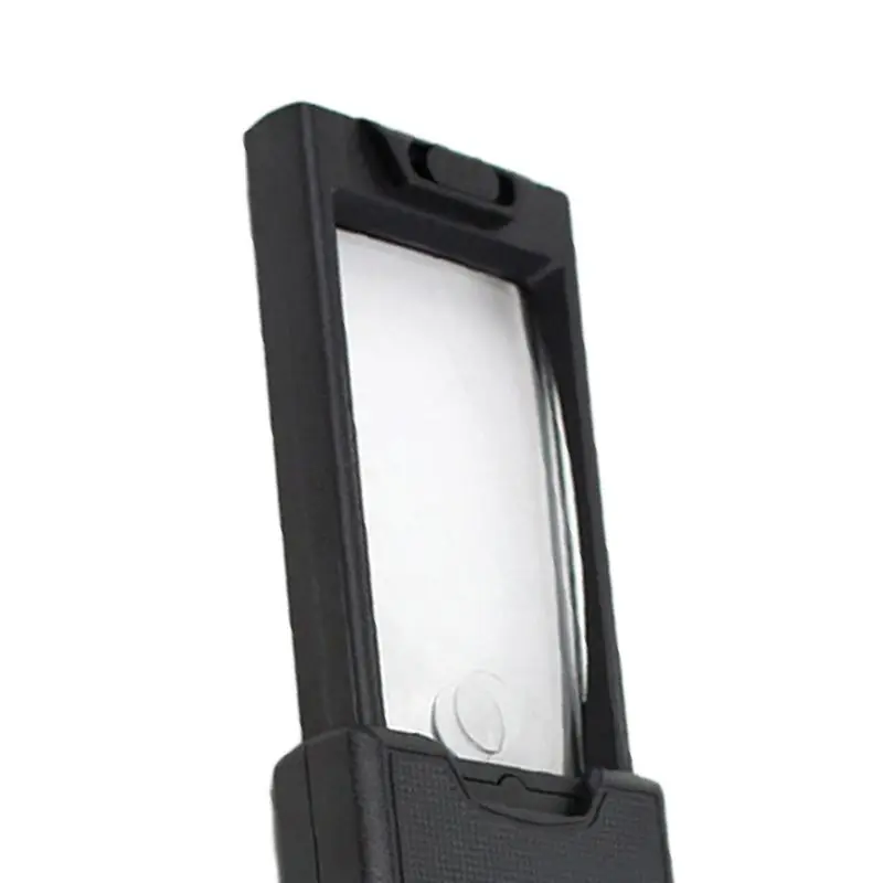 

Multi-purpose Pull-out Magnifying Glass Drawer Type Two Lenses With Three LED Lights Portable Magnifying Glass