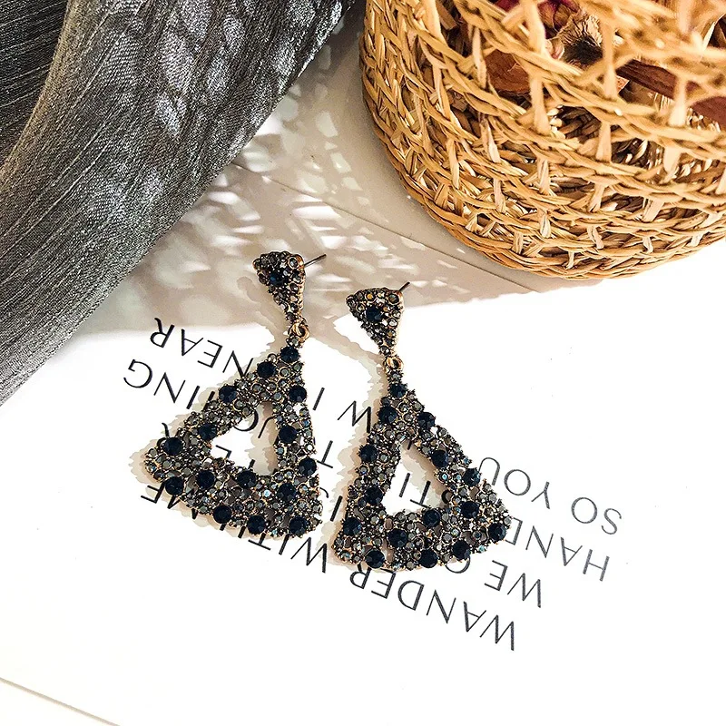 

New Fashion Earrings 925 Silver Needle Retro Earrings Korean Fashion Earrings for Women 2021 Trendy Earrings Wholesale