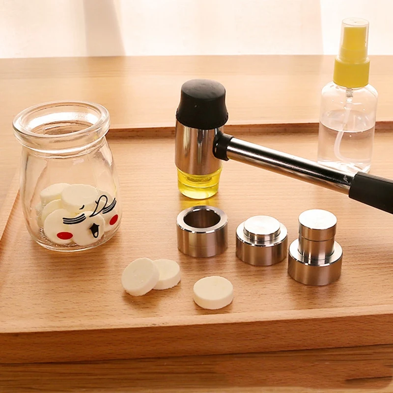 Ручной Diy молочный планшет Самостоятельная машина для обработки таблеток пресс