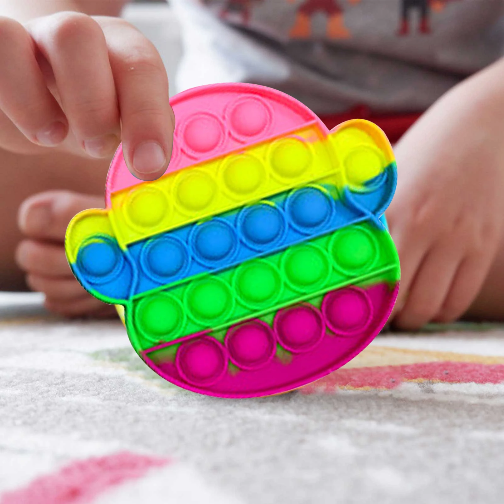 

Fun Popit Fidget Antistress Toys Cute Animal Push Bubble Sensory Toy Arithmetic Fidgeting Toys Gift For Kids Stress relaxing