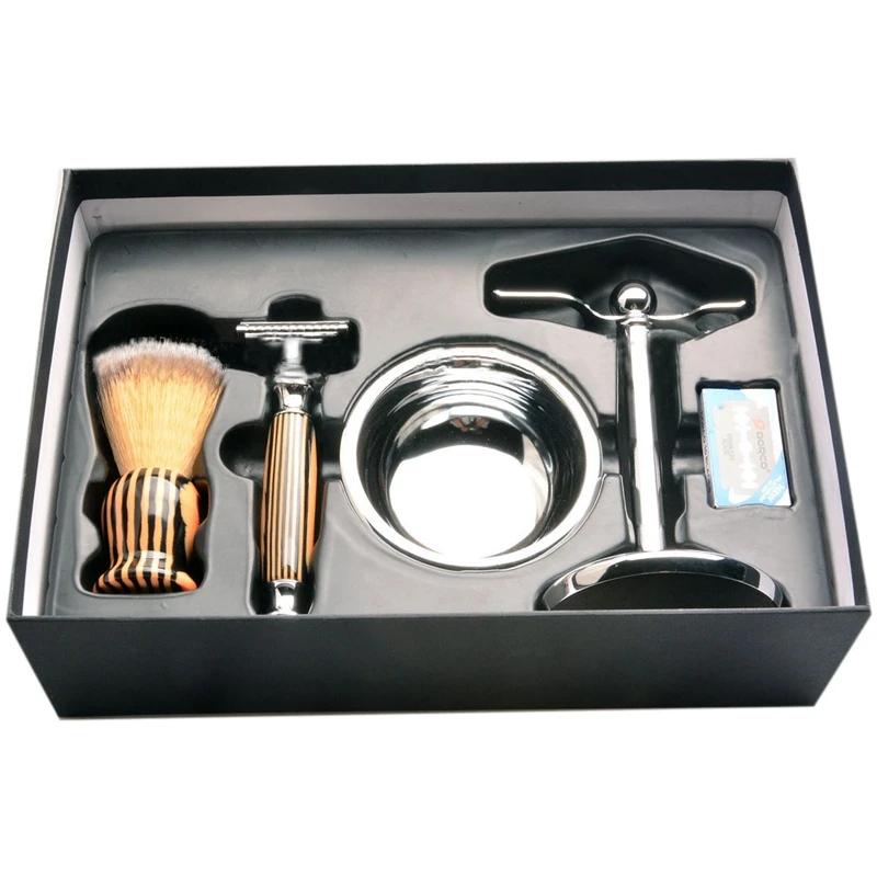 

Professional Metal Shaving Stand Holders Foaming Soap Bowl Beard Shaving Tool Set Beard Brush Holder Shaving Cleaning