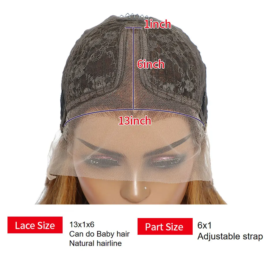 Парики из человеческих волос Блонд 30 дюймов телесная волна прозрачные