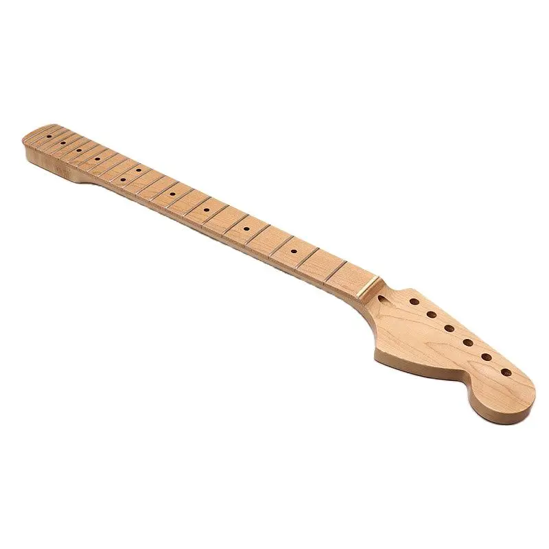 st gitarre hals e gitarre hals strat hals natürliche farbe kanadischen ahorn großen kopf hochglanz neck für elektrische gitarre free gl