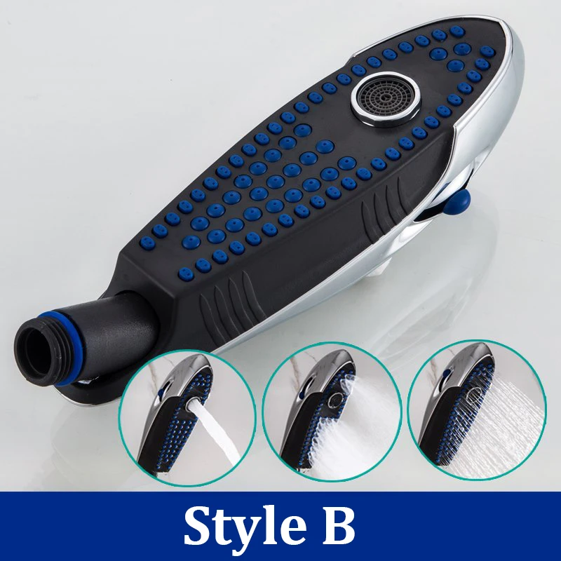 Style B IIBlizza Современная многофункциональная бионическая конструкция дельфина дождь Душ рук держать ванная, насадка для душа B002 - Цвет: Style B