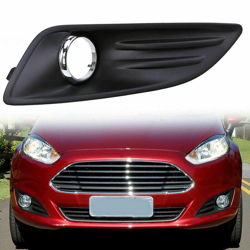 Car DWCX 2Pcs Kit Front Left Right Bumper Fog Light Lamp Cover Grille Fit for Ford Fiesta 2013-2014 | Автомобили и мотоциклы