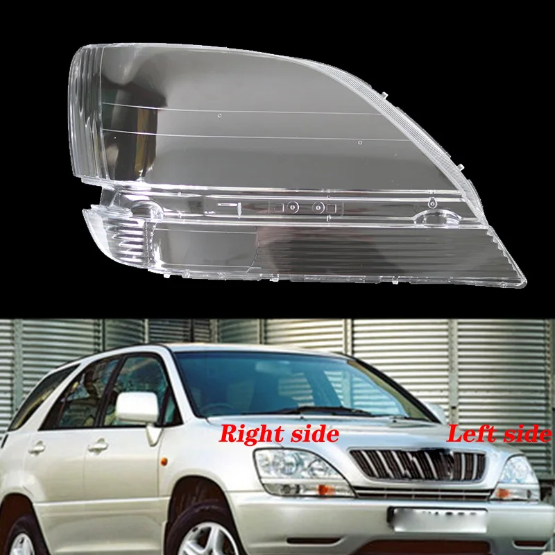 1 шт. для Lexus RX300 1998-2002 передние фары прозрачные абажуры лампы оболочки маски фары крышка объектива фары стекло