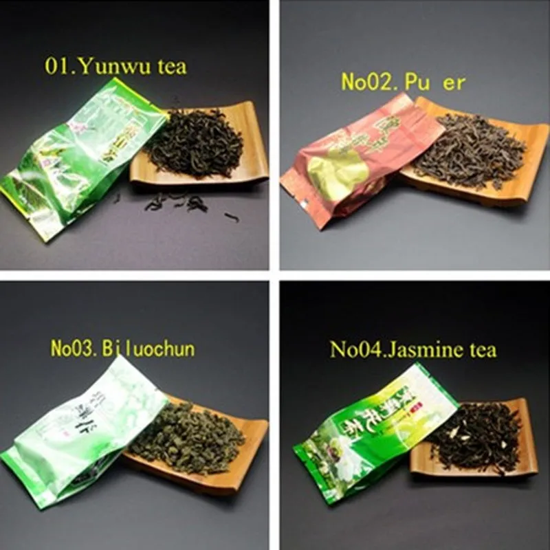 16 разных ароматов китайский чай включает в себя молоко Oolong Pu-erh травяной цветок