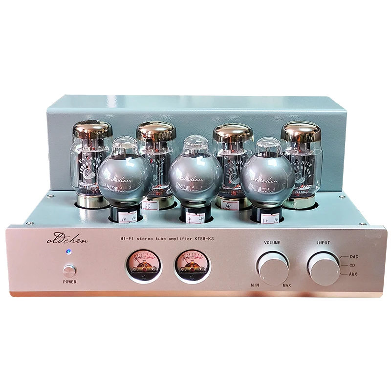 Новейший двухтактный ламповый усилитель LaoChen K3 KT88 HIFI 45 Втx2 класс A ручной работы