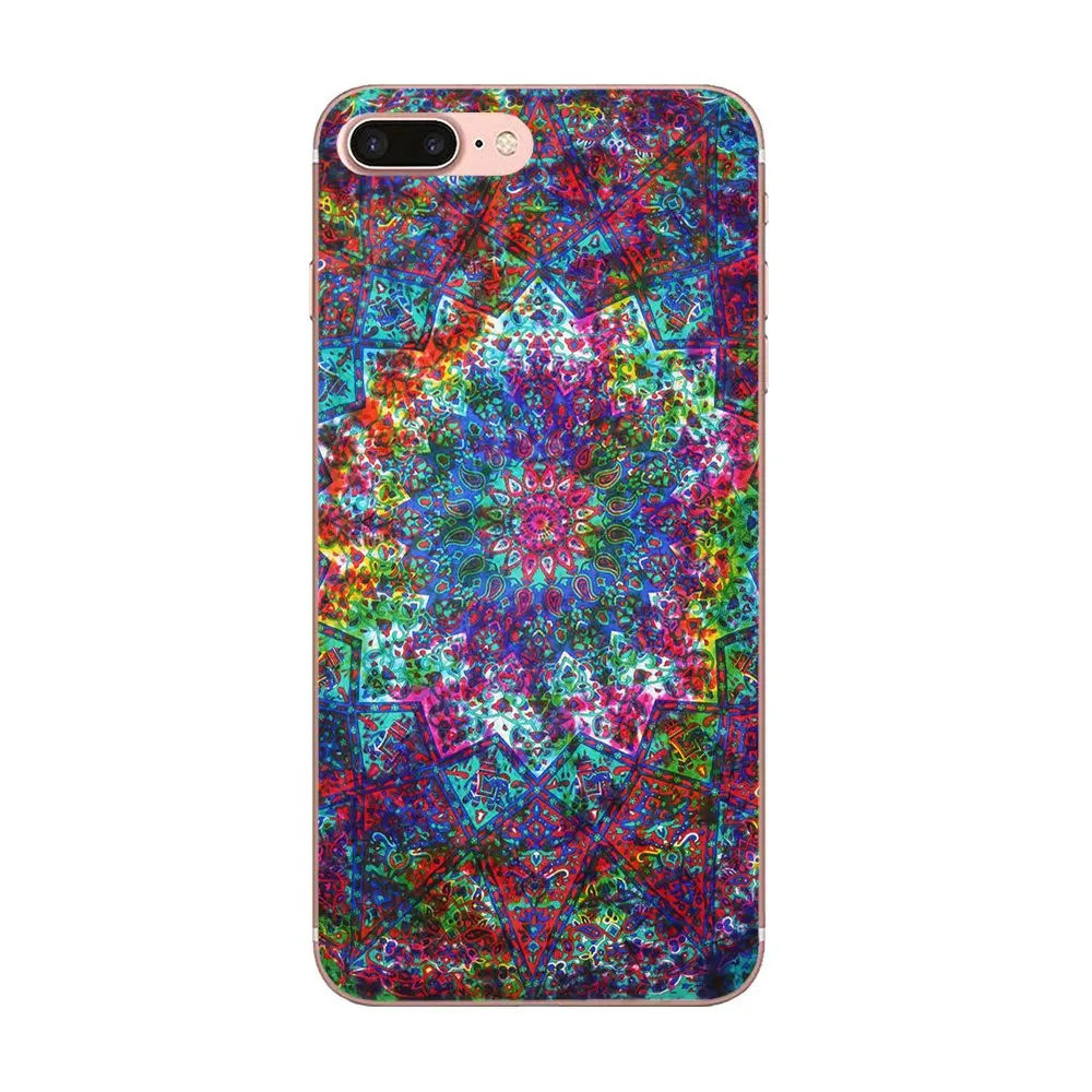 Цветок мандала для Galaxy A81 A71 A51 A01 S11 S20 Plus Ultra Note 10 Lite M60s M30S A70 A50 A20E A10S|Бамперы| |