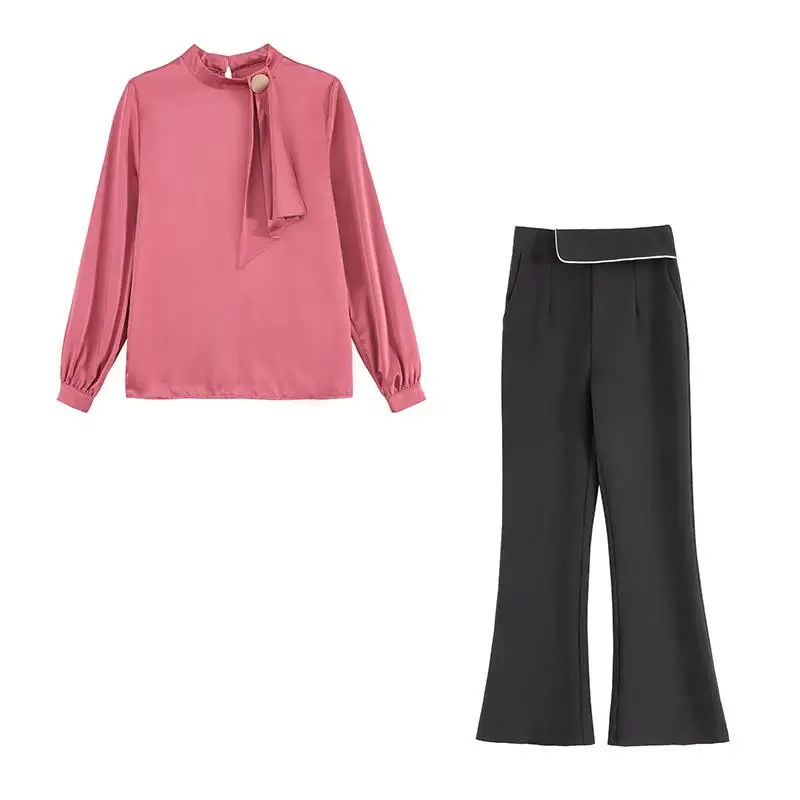 Новинка 2021 сезон весна осень Элегантная женская обувь 2 предмета костюмы для