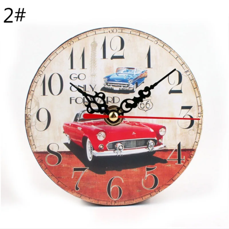 Домашний декор винтажные деревенские часы для гостиной спальни современный