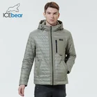 ICEbear 2022 Новая мужская короткая стеганая одежда Весенняя мужская одежда Высококачественная куртка MWC22780I