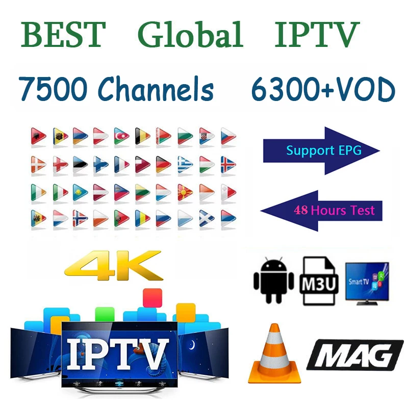 Европа арабский Испания IPTV подписка 7500 Live 6300 vod Европа арабский Великобритания США Германия Италия Канада Турция IPTV MA8 M3U
