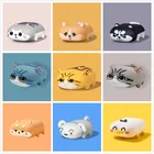 Симпатичный чехол для корги для Airpods 1 2 3 Pro Чехол для наушников силиконовый беспроводной защитный чехол с Bluetooth для AirPods pro Cute Dog Cat