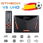 Gtmedia V8 UHD 4k-цифра спутниковый телевизионный ресивер, встроенным модулем Wi-Fi, поддержка H.265,m3u ,DVB-SS2S2X + TT2кабельATSC-C VS V8X с CA и отделением для карт