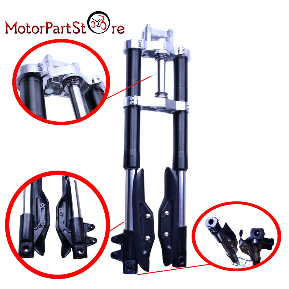 Перевернутая передняя вилка подвеска подходит для дискового тормоза