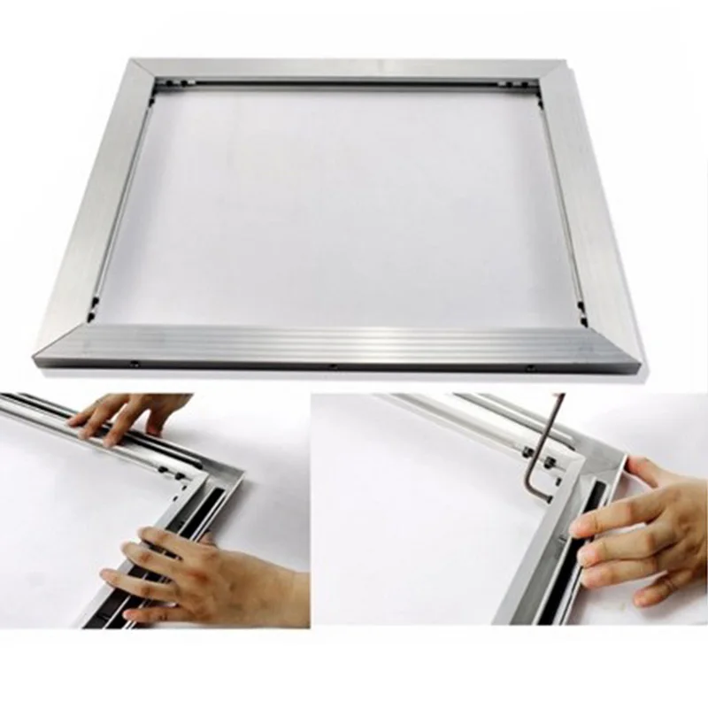 Внутренний диаметр печати 30*30 см самонатягивающаяся рама вместо растяжки экрана