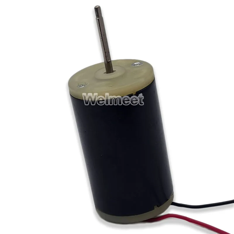 1 шт. DC12V 3000 об/мин двойной шариковый подшипник компенсация типа карбоновая щетка