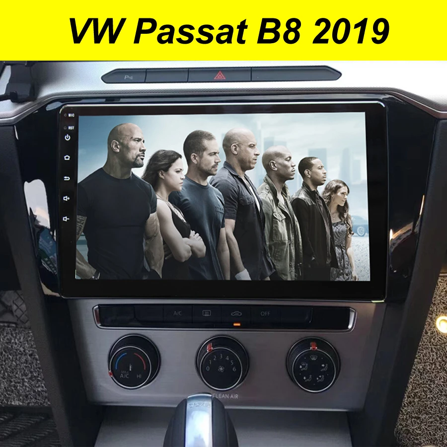 64 ГБ Android 10 2Din автомобильный мультимедийный плеер GPS для VW Passat B8 2019 Автомагнитола