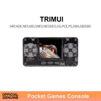 trimui video game console ultra small mini portable transparent metal shell retro game handheld childrens gifts